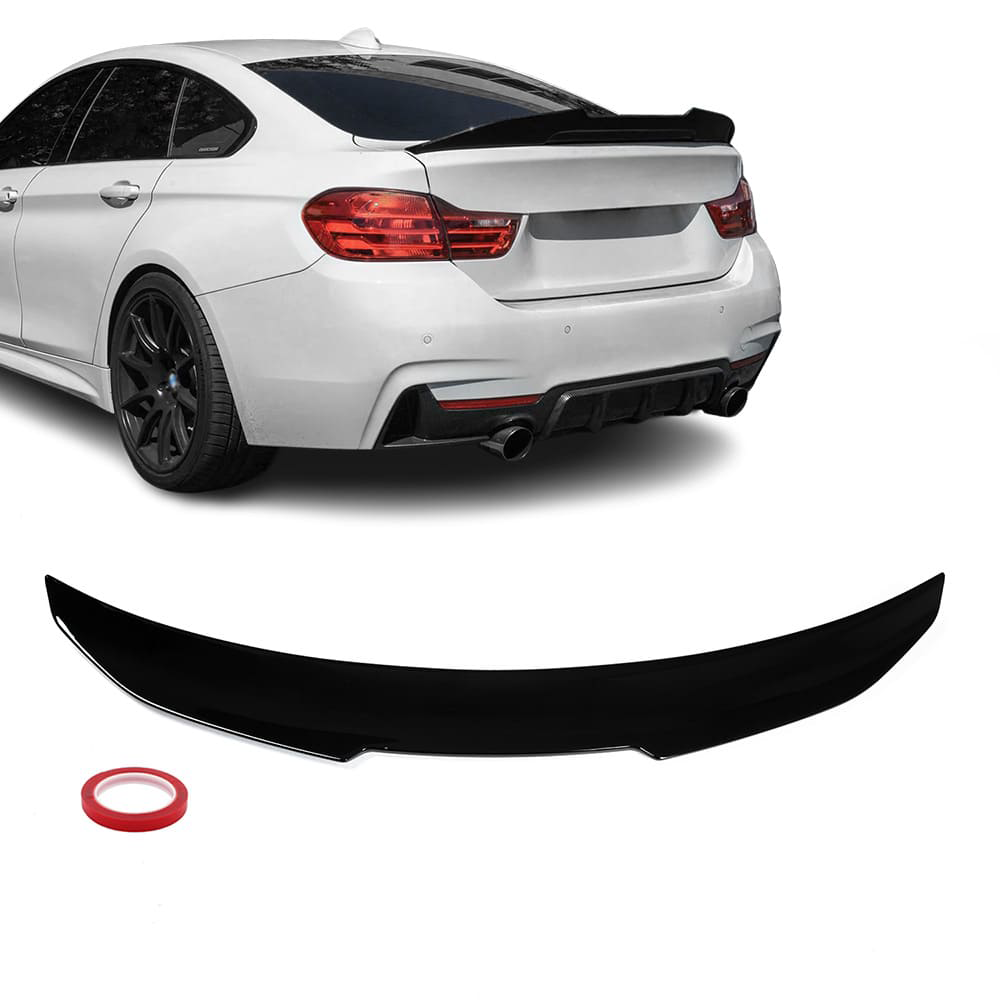 Bmw F36 gloss black PSM rear spoiler