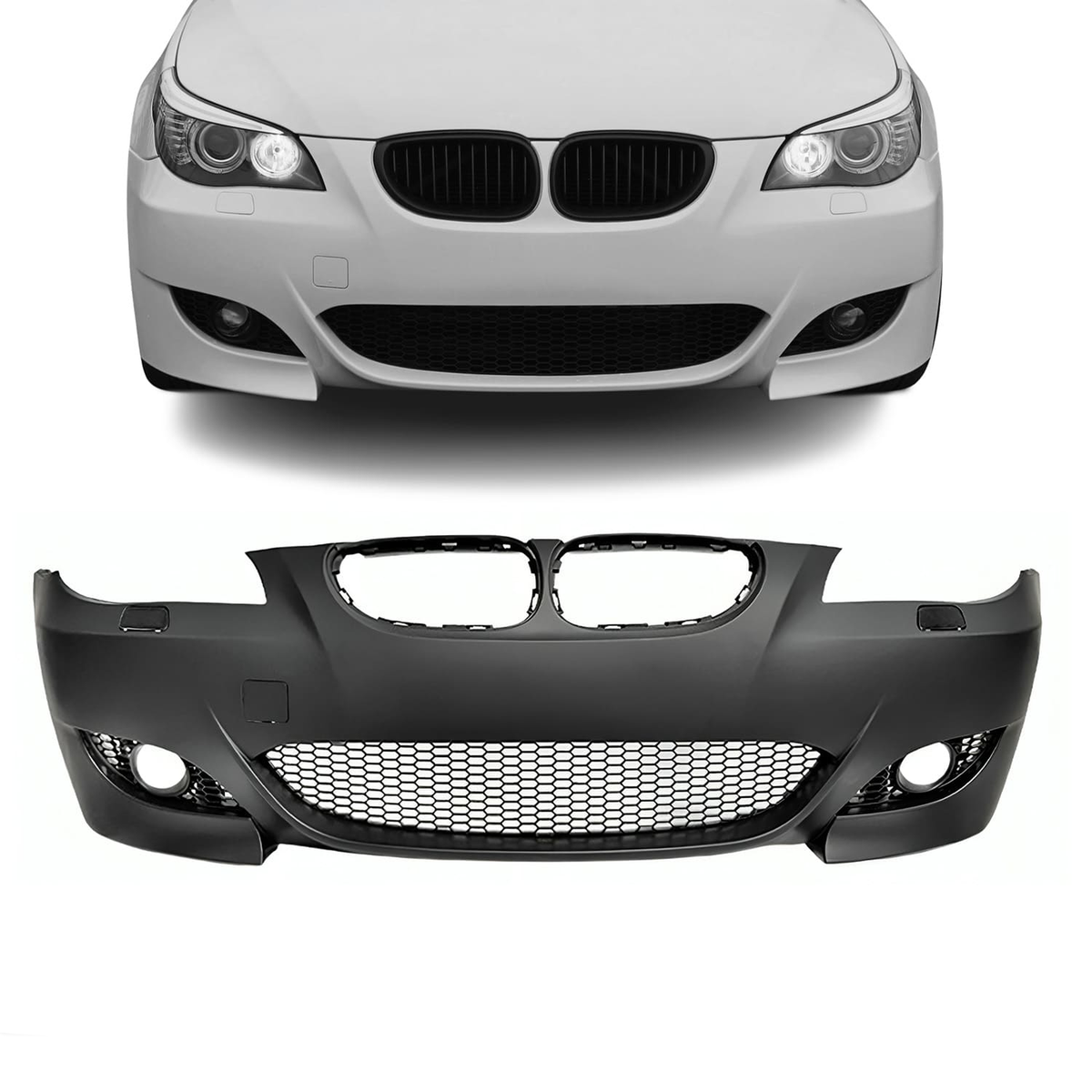 BMW E60 / E61, M5 front bumper, (SRA)