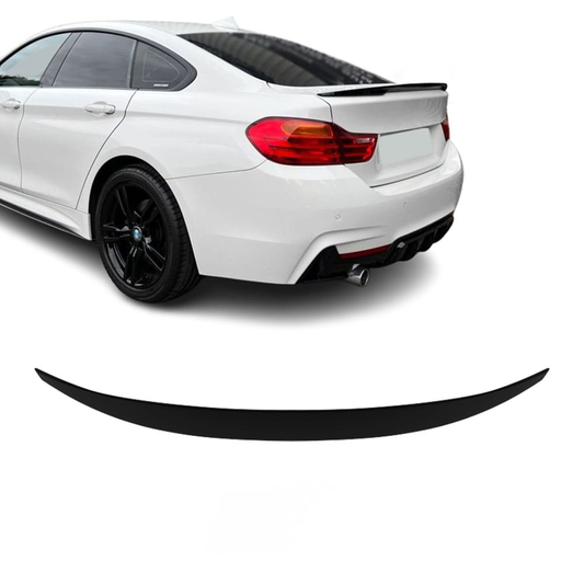 Bmw F36 glossy black M-Performance rear spoiler