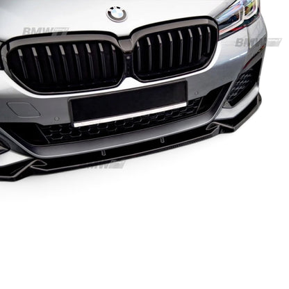 BMW G30 G31 LCI Max Front Splitter, Gloss Black