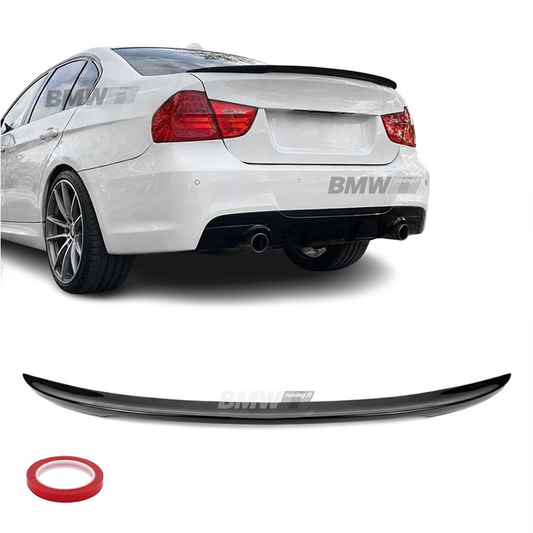 BMW E90 M-Performance look kiiltävän musta takaspoileri