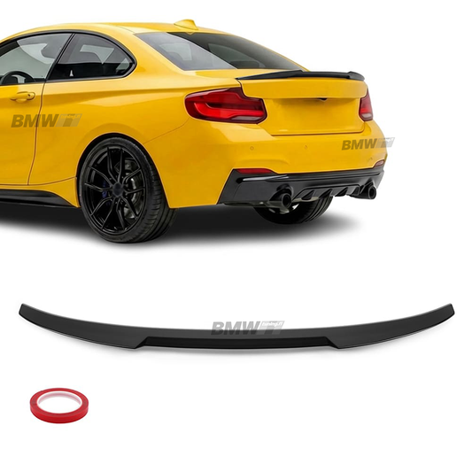 BMW F22 M4 -look takaspoileri kiiltävän musta