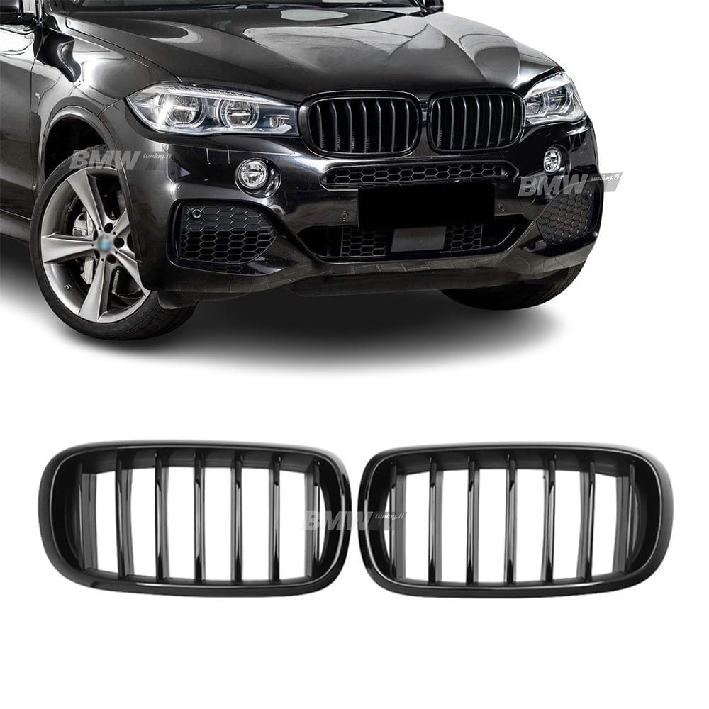 BMW X5 F15 X6 F16, Kiiltävän
mustat munuaiset