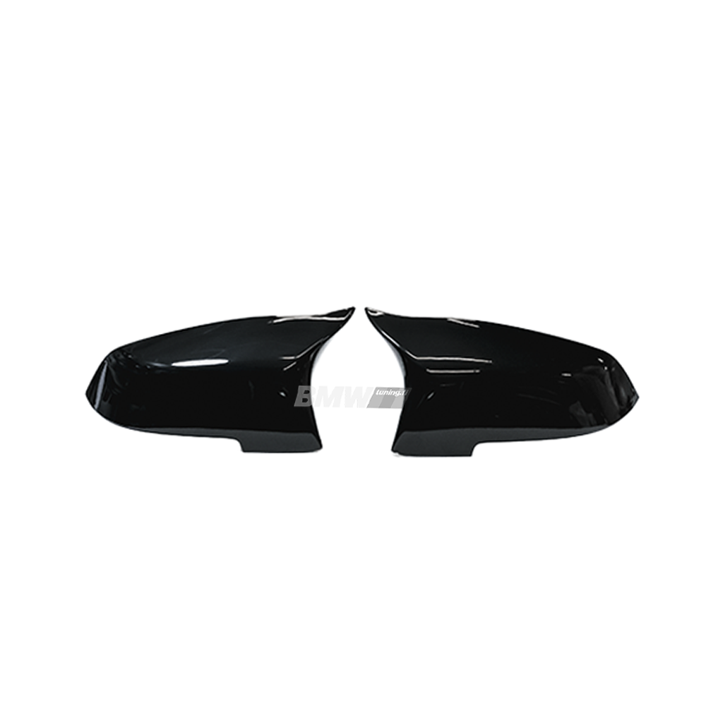 BMW F10 F11, F06/ F01 LCI, M5-Look kiiltävän mustat peilinkuoret