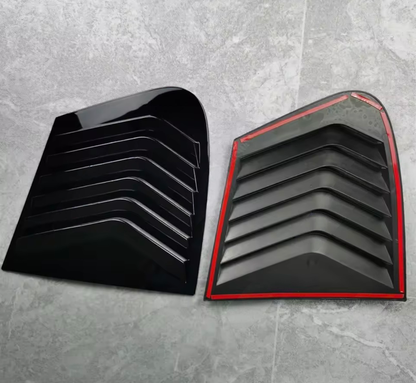 Bmw F20 Side window protectors glossy black
