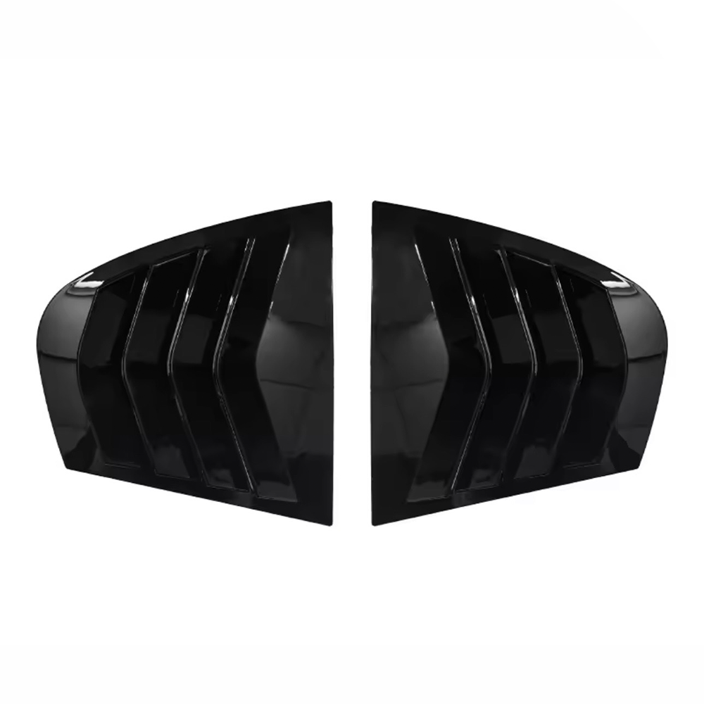 Bmw F20 Side window protectors glossy black