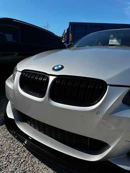 BMW E92 E93 LCI, M-Look glossy black kidneys
