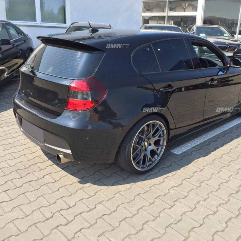 BMW E81 E87 Gloss Black Rear Spoiler