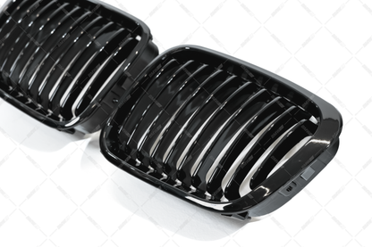 BMW E46, Sedan/Touring 98-01 glossy black kidneys