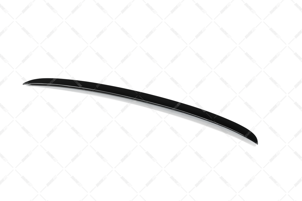 BMW E60 M-Performance look glossy black rear spoiler