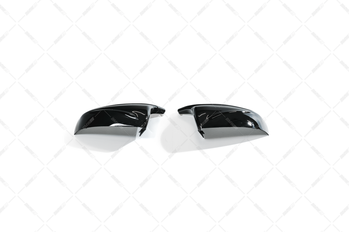 BMW X5 E70/ X6 E71, glossy black mirror caps 