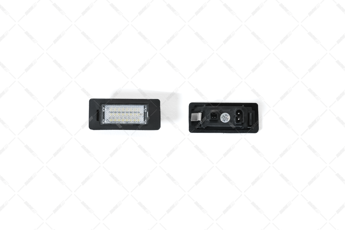 BMW rekisterikilven valot led