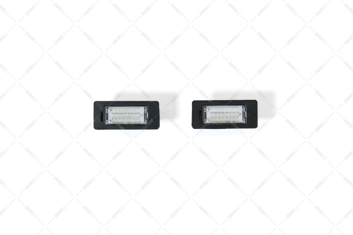 BMW rekisterikilven valot led