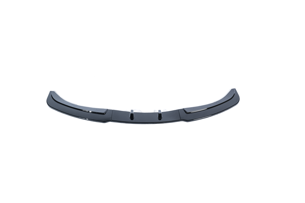 BMW E90 E91 05-08 Etupuskurin lippa kiiltävän musta vakio puskuriin