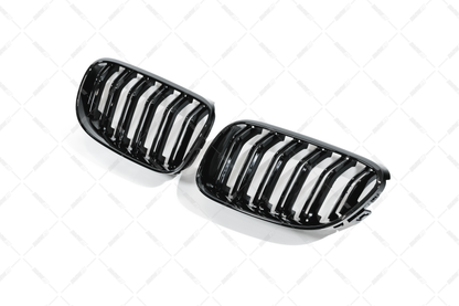 BMW E92 E93 LCI, M-Look glossy black kidneys