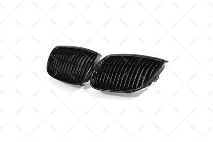 BMW E92 / E93, glossy black single kidneys 