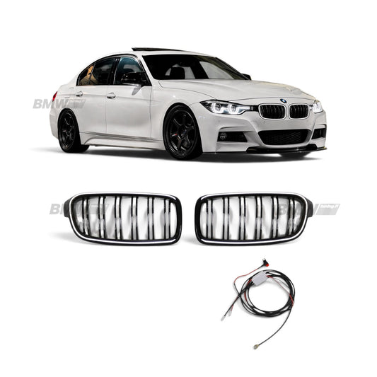 BMW F30 F31 LED M-Look Grilles