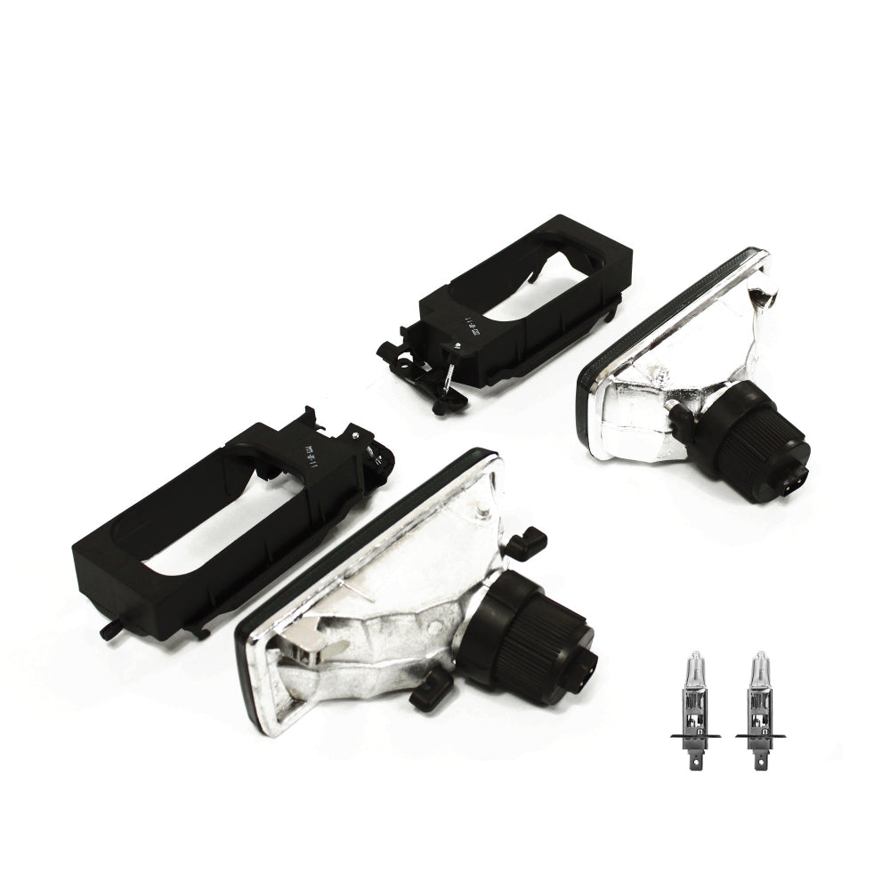 BMW E36 tinted fog lights