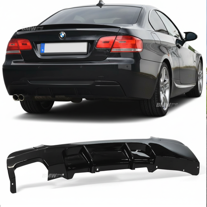 BMW E92 E93 05-13 M-Performance takapuskurin diffuusori kiiltävän musta