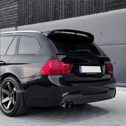 BMW E91 Kiiltävän Musta Takaspoileri M-Performance