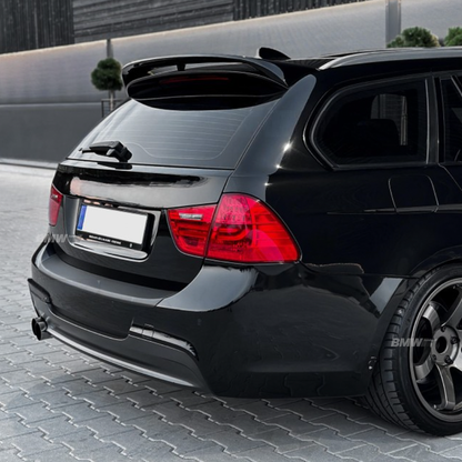 BMW E91 Kiiltävän Musta Takaspoileri M-Performance
