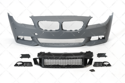 BMW F10 F11 10-13 M-Sport - look etupuskuri, PDC,SRA